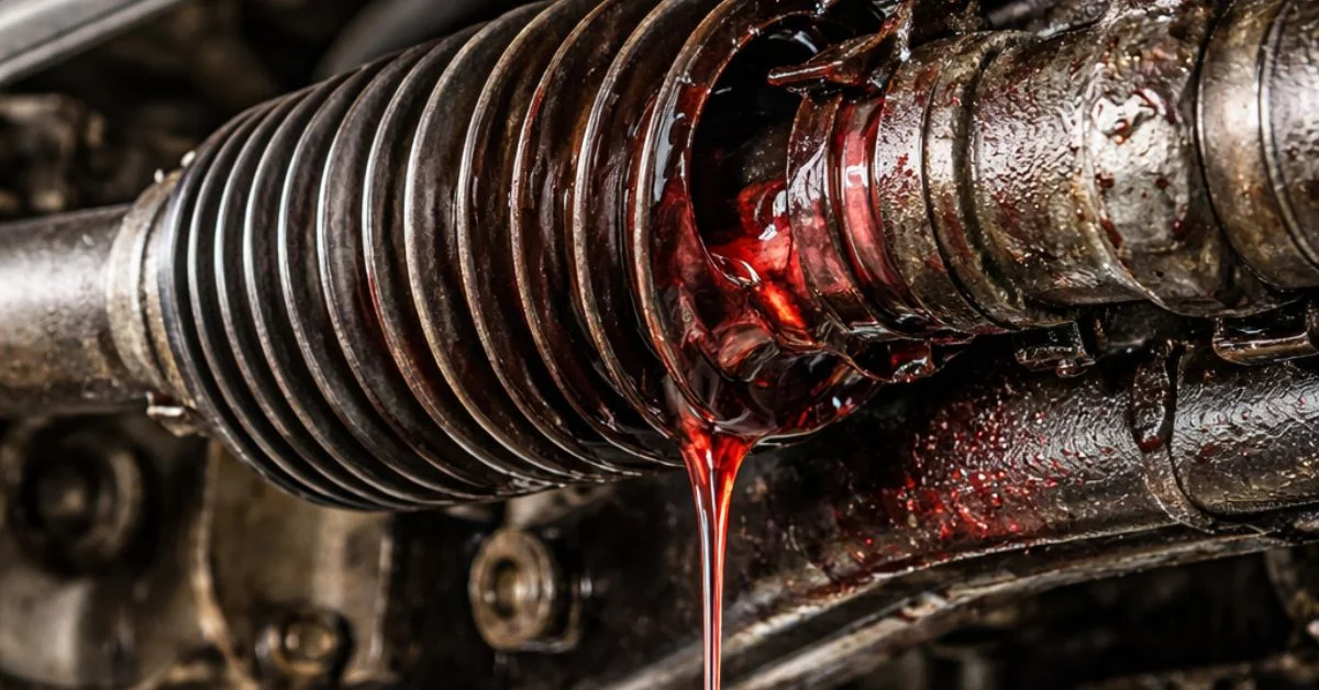 Leaking Power Steering Rack Symptoms and Whether Rebuild or Replace